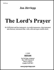 The Lord's Prayer SATB choral sheet music cover Thumbnail